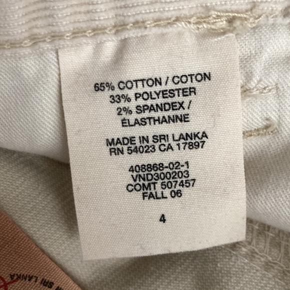 Gap 1969 Limited addition off-white corduroy skirt NEVER WORN Perfect condition - Picture 4 of 6